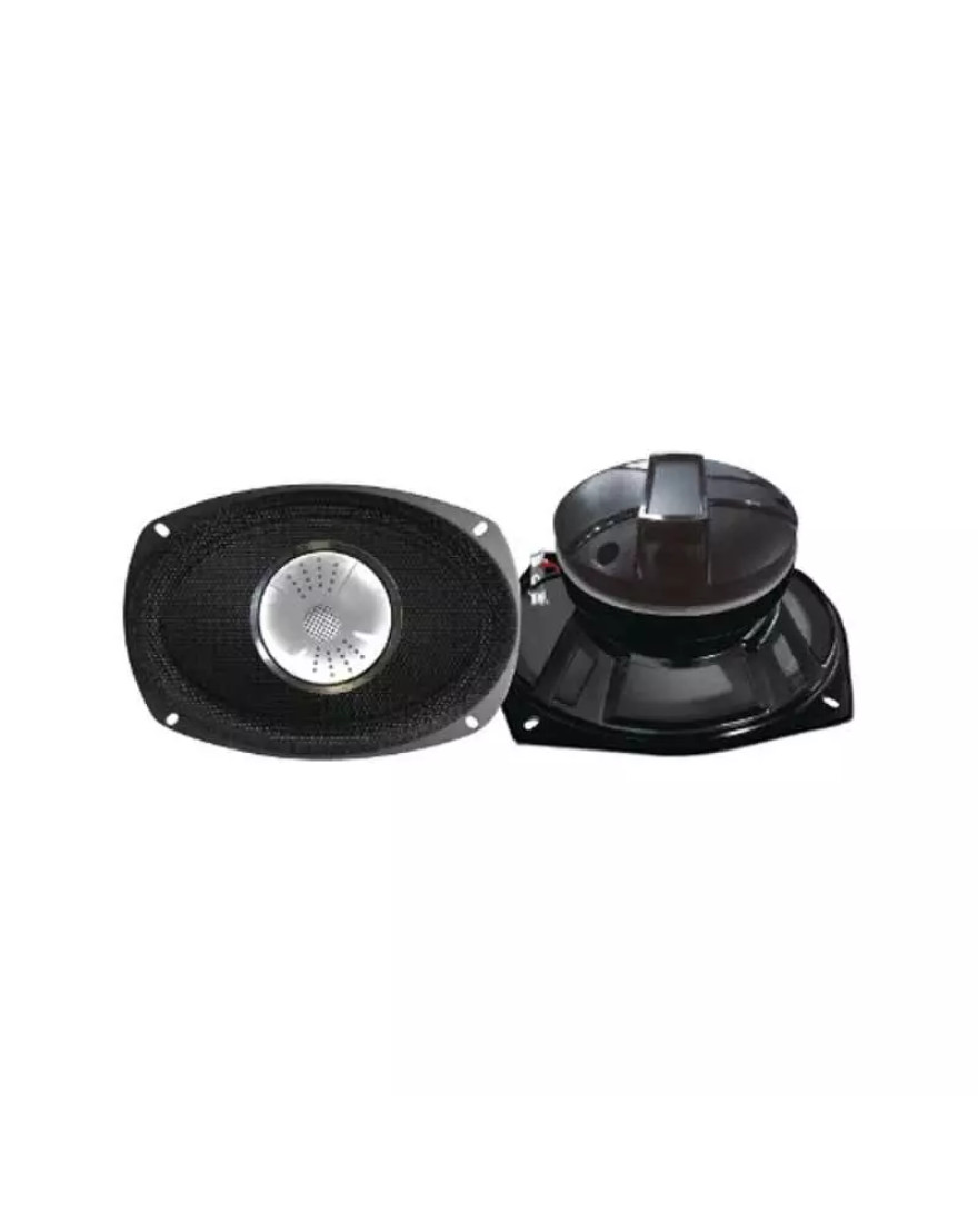 moco MR-69 90W 6x9 inch Paper Black Mid Range Coaxial Speaker,